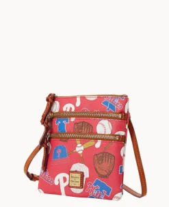 MLB Phillies N S Triple Zip Crossbody