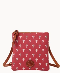 MLB Phillies Small North South Top Zip Crossbody