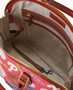 MLB Phillies Zip Zip Satchel