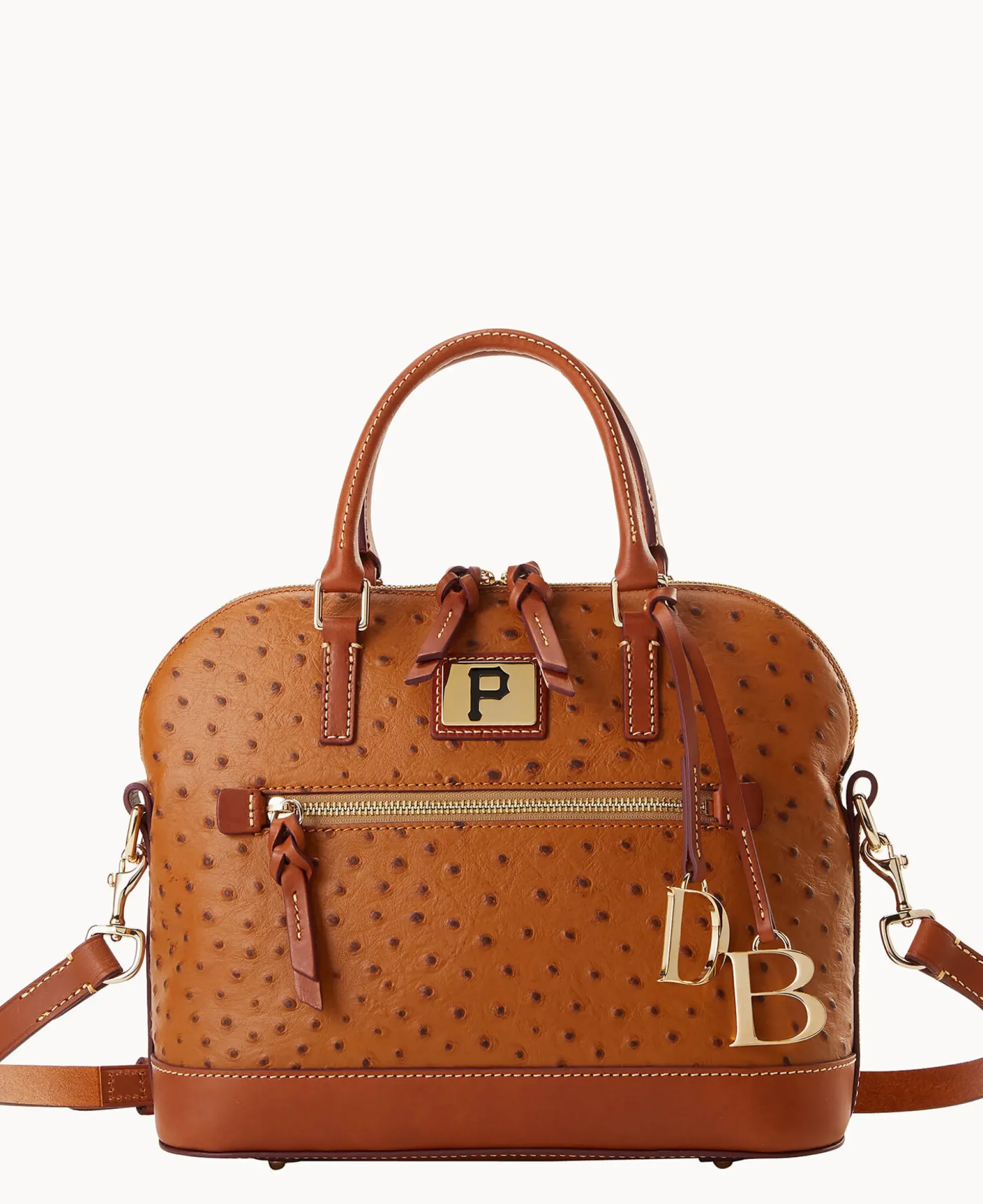 MLB Pirates Domed Zip Satchel