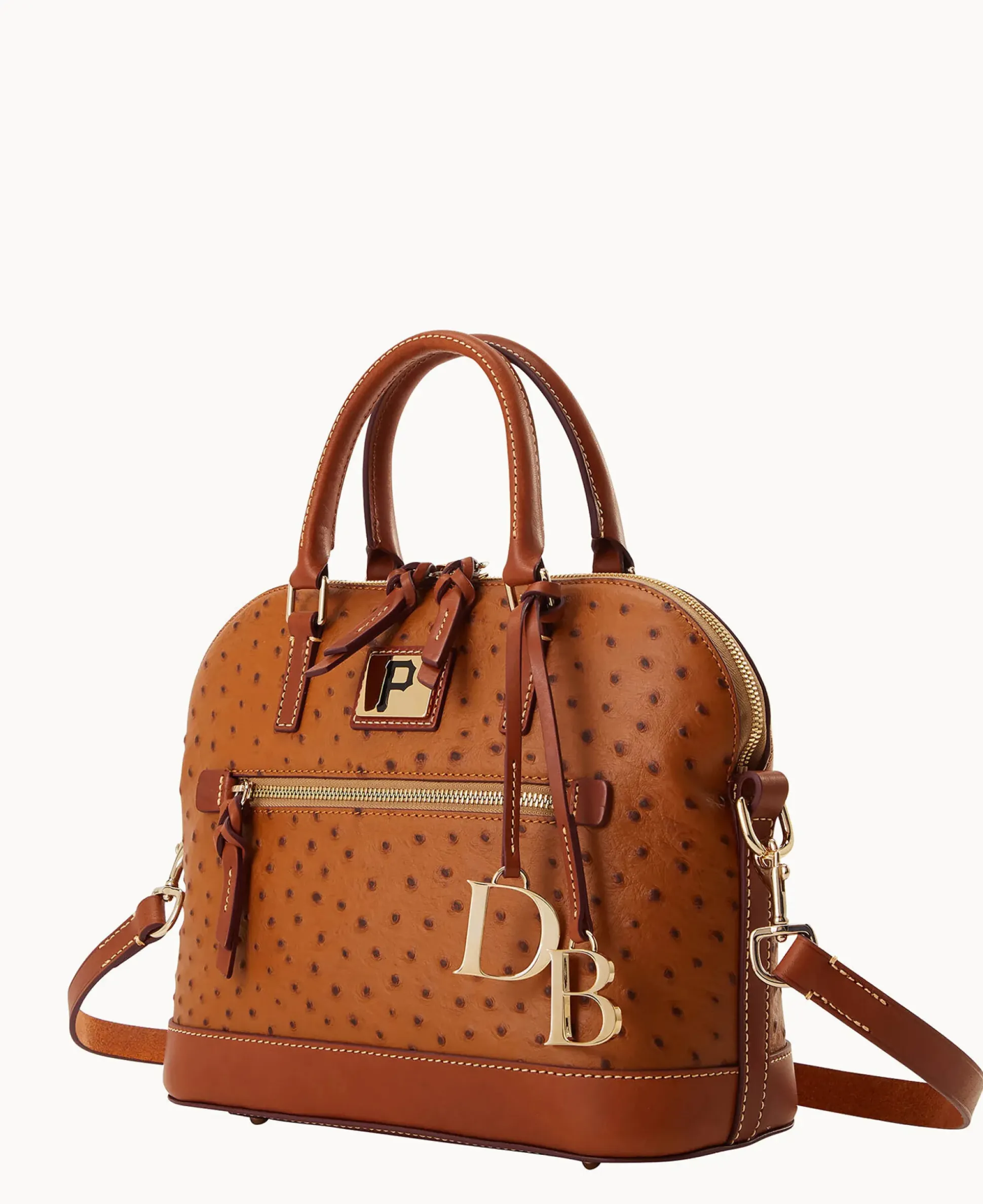 MLB Pirates Domed Zip Satchel