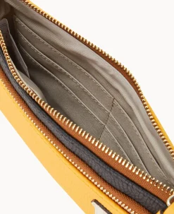MLB Pirates Double Zip Wristlet