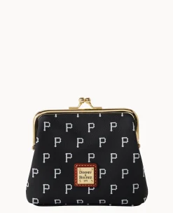 MLB Pirates Large Framed Purse
