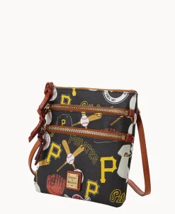 MLB Pirates N S Triple Zip Crossbody