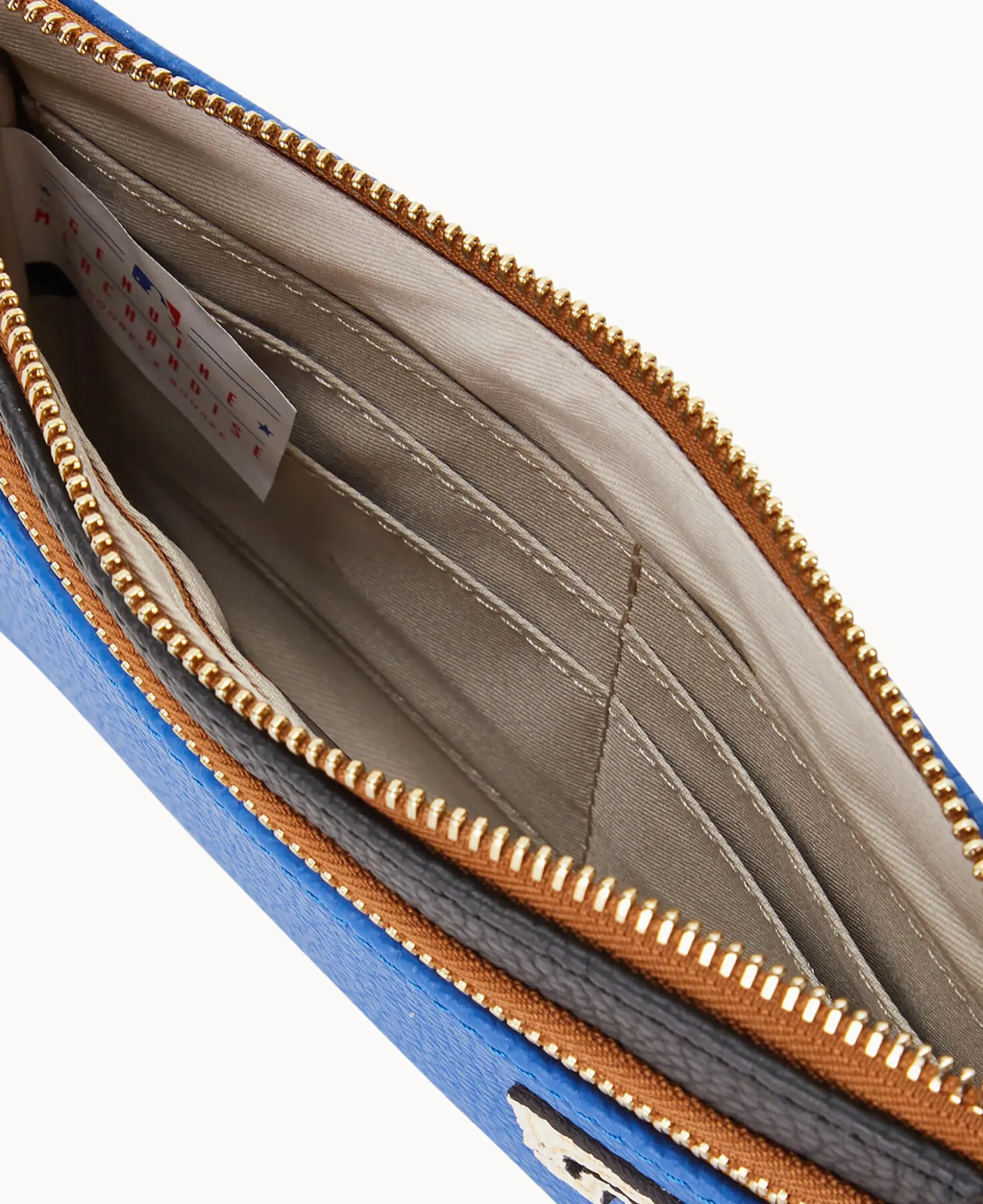 MLB Rangers Double Zip Wristlet