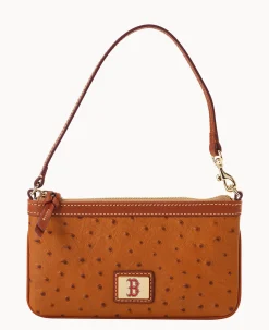 MLB Red Sox Large Slim Wristlet