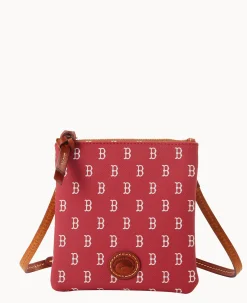 MLB Red Sox Small North South Top Zip Crossbody