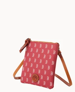 MLB Red Sox Small North South Top Zip Crossbody