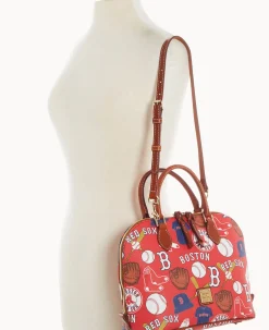 MLB Red Sox Zip Zip Satchel
