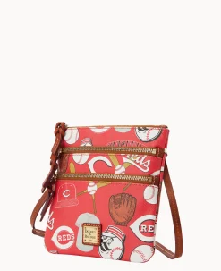 MLB Reds N S Triple Zip Crossbody