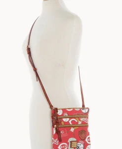 MLB Reds N S Triple Zip Crossbody