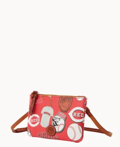 MLB Reds Top Zip Crossbody