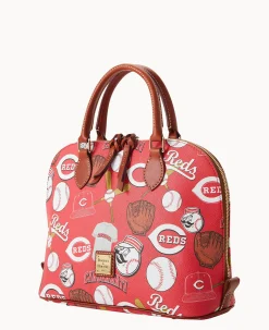 MLB Reds Zip Zip Satchel