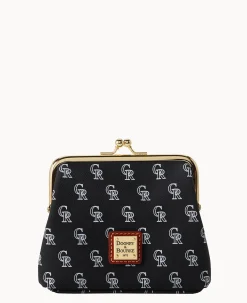 MLB Rockies Large Framed Purse