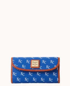 MLB Royals Continental Clutch