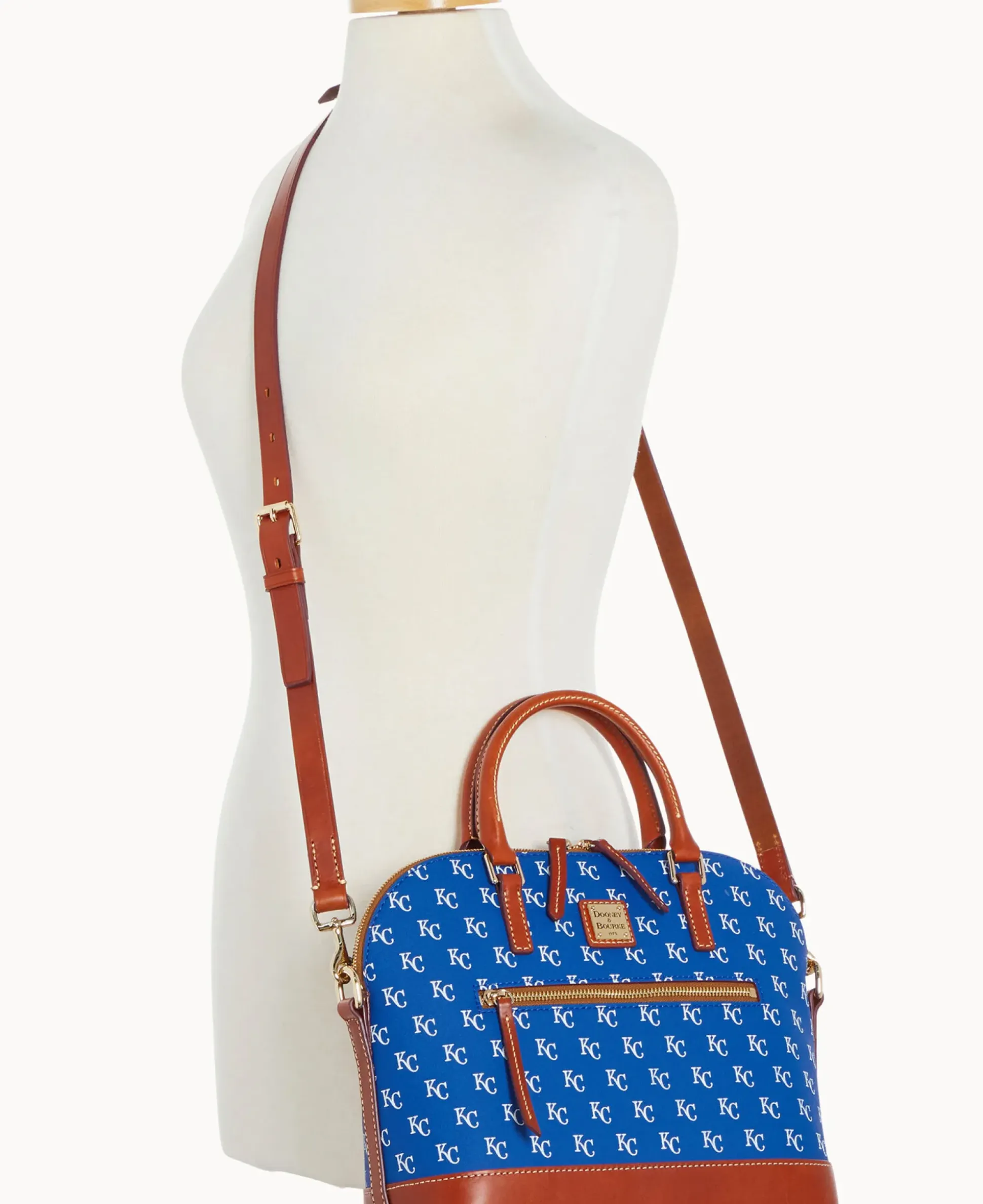 MLB Royals Domed Zip Satchel