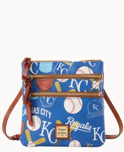 MLB Royals N S Triple Zip Crossbody