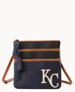 MLB Royals Triple Zip Crossbody