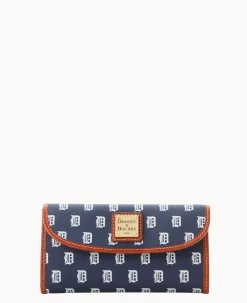 MLB Tigers Continental Clutch