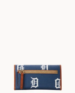 MLB Tigers Continental Clutch