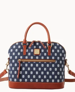 MLB Tigers Domed Zip Satchel