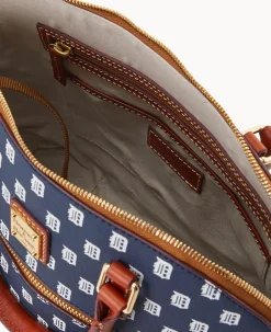 MLB Tigers Domed Zip Satchel