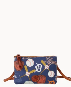 MLB Tigers Top Zip Crossbody