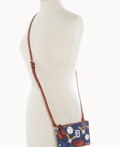 MLB Tigers Top Zip Crossbody