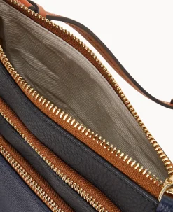 MLB Tigers Triple Zip Crossbody