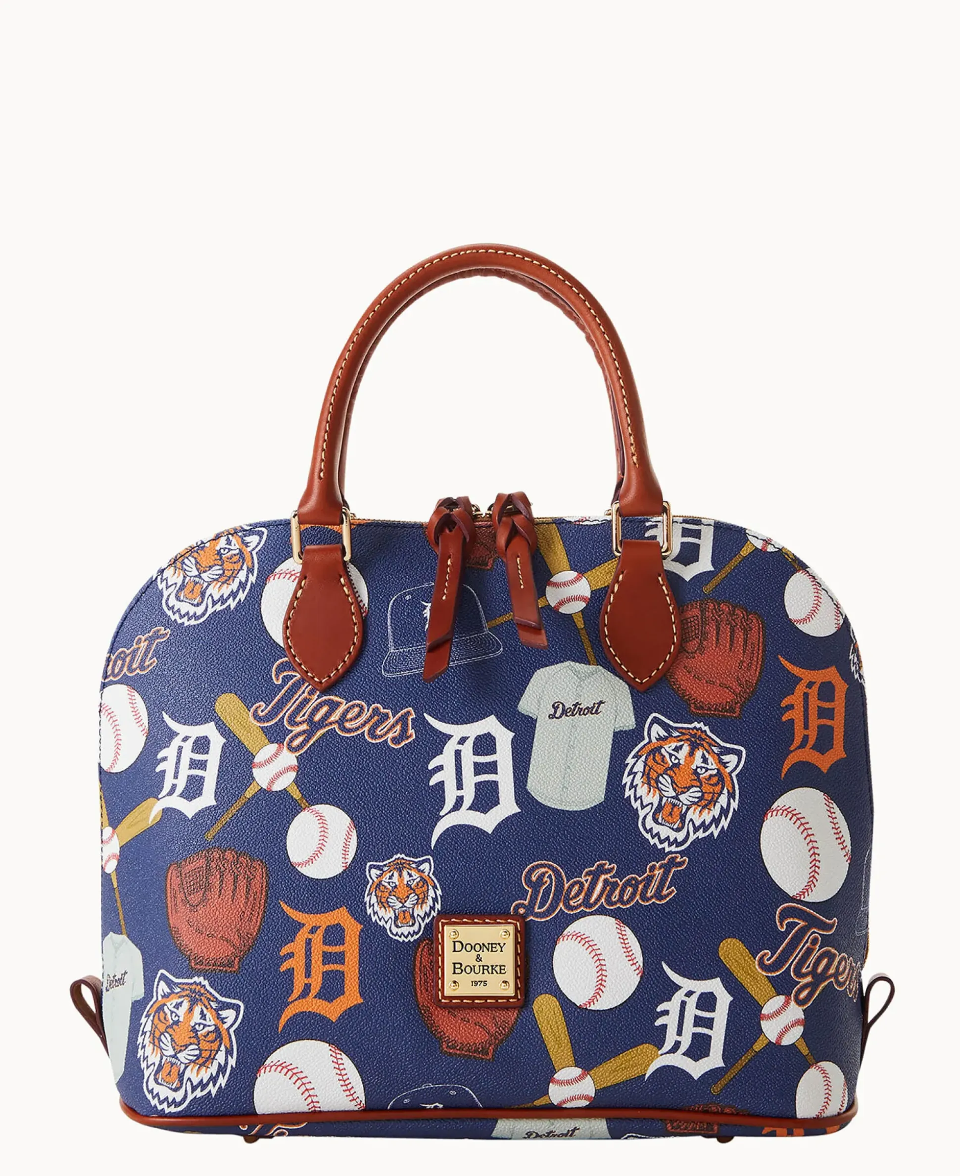 MLB Tigers Zip Zip Satchel