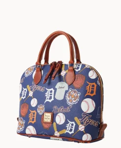 MLB Tigers Zip Zip Satchel