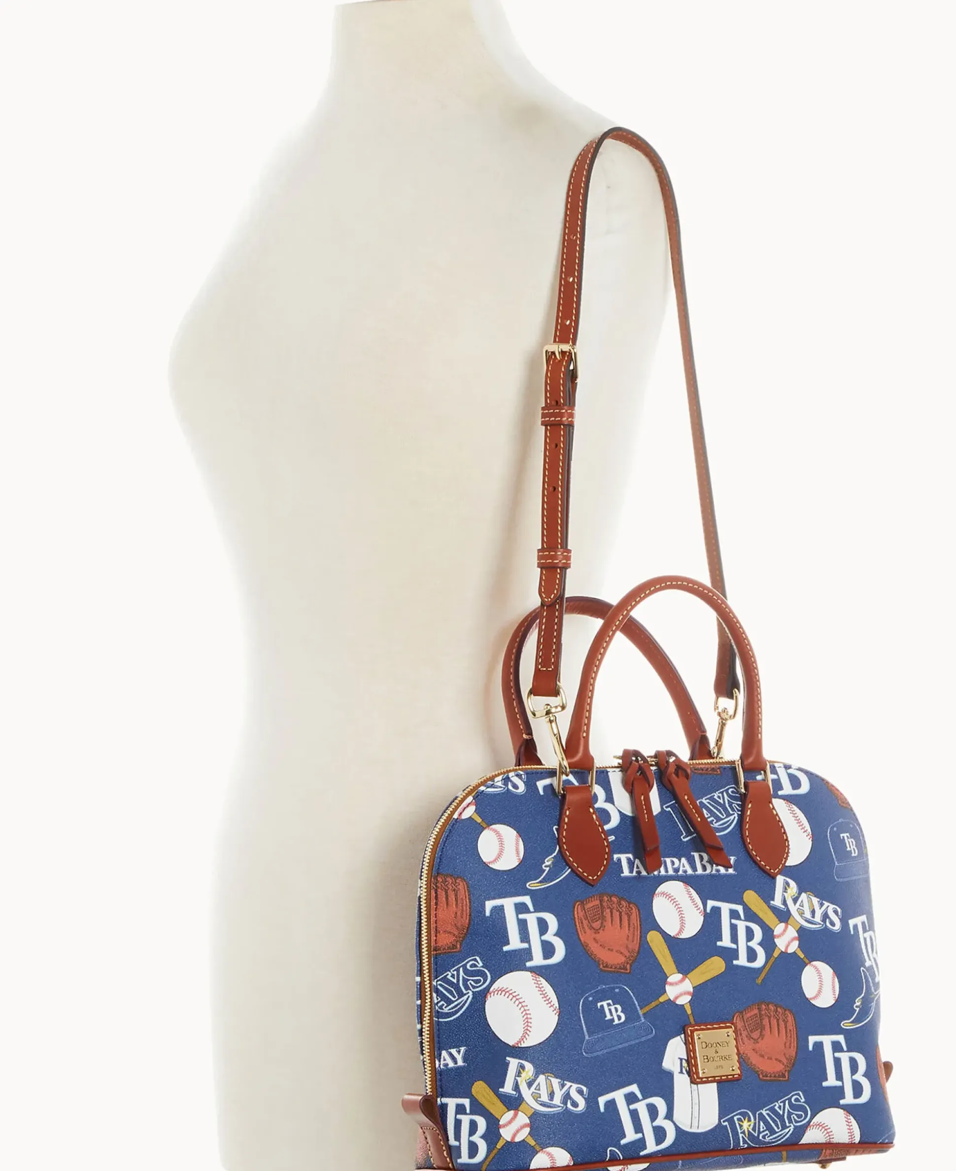 MLB Tigers Zip Zip Satchel
