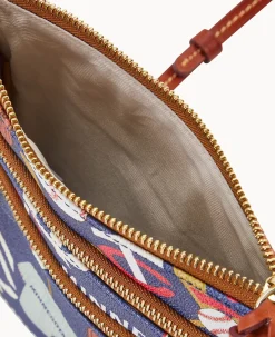 MLB Twins N S Triple Zip Crossbody