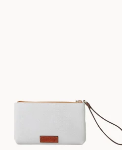 MLB White Sox Double Zip Wristlet