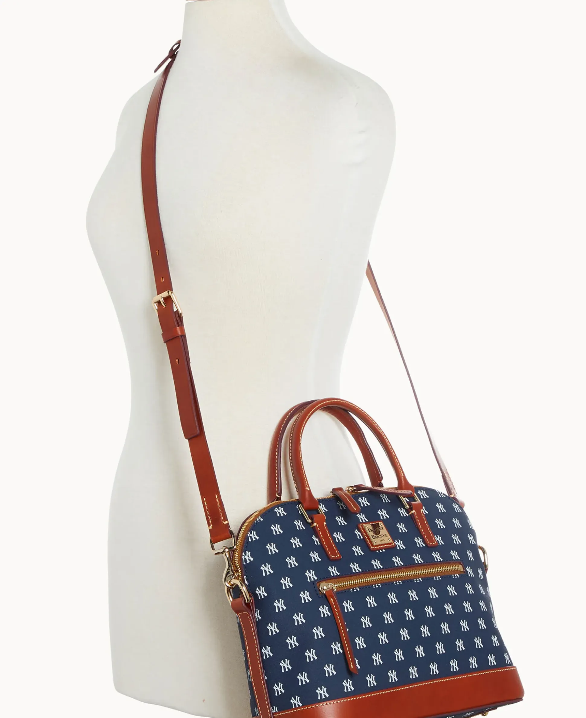 MLB Yankees Domed Zip Satchel