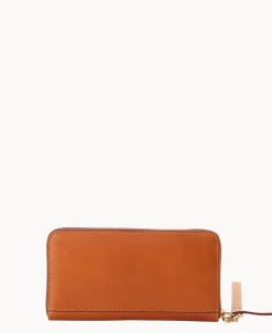 MLB Yankees Large Zip Around Wristlet
