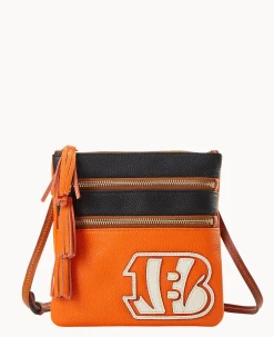 NFL Bengals Triple Zip Crossbody