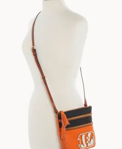 NFL Bengals Triple Zip Crossbody