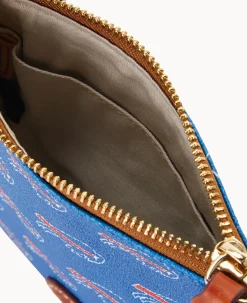 NFL Bills Small North South Top Zip Crossbody