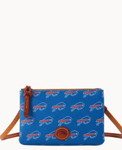 NFL Bills Top Zip Crossbody