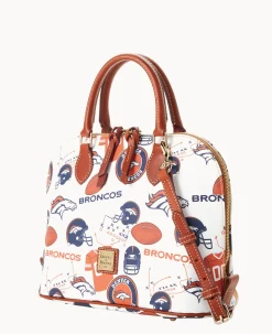 NFL Broncos Zip Zip Satchel
