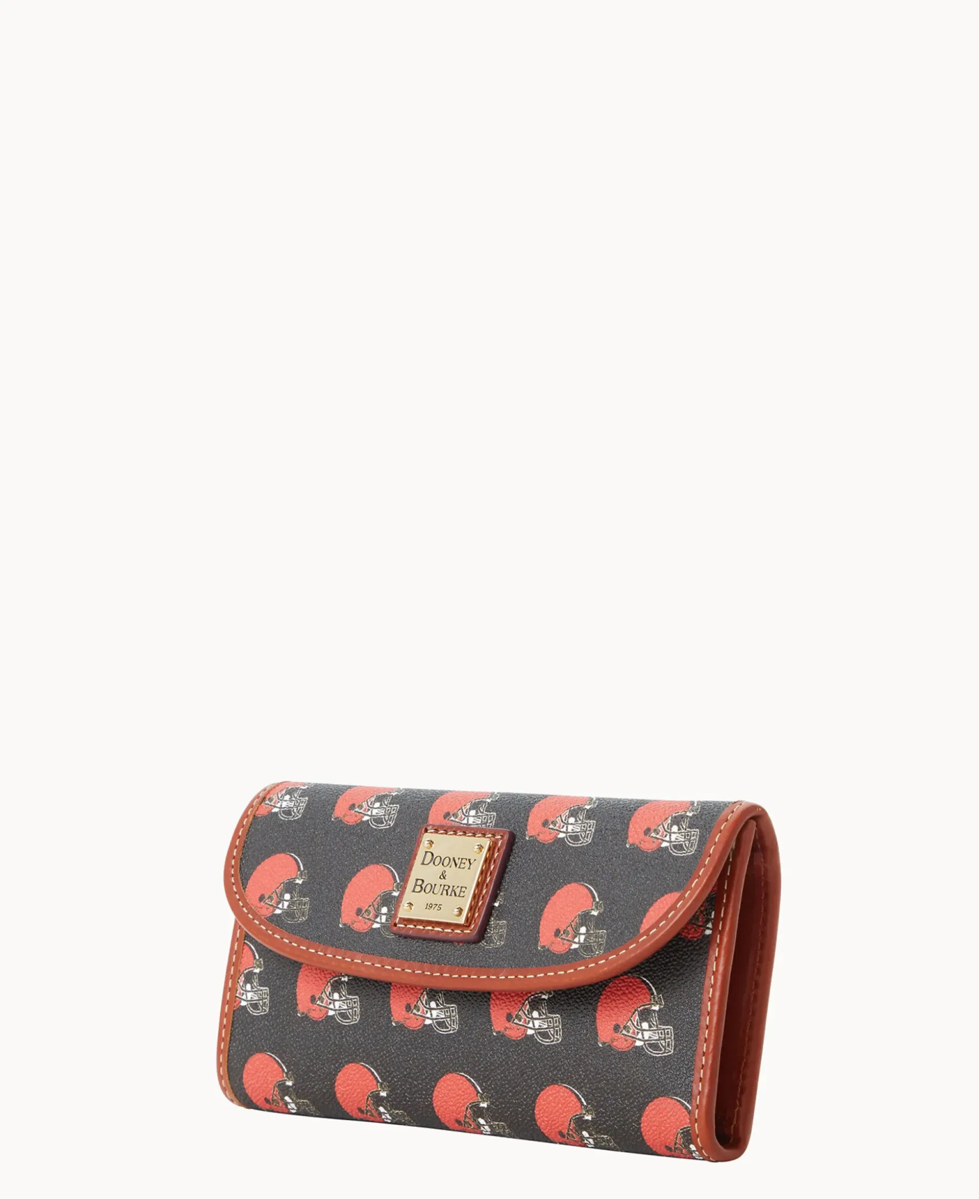 NFL Browns Continental Clutch