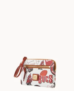 NFL Buccaneers Zip Around Wristlet