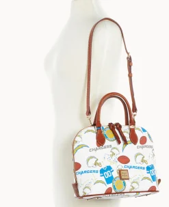 NFL Chargers Zip Zip Satchel