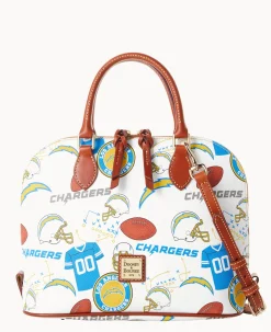 NFL Chargers Zip Zip Satchel