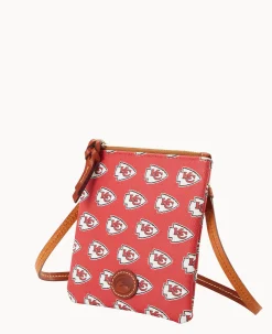 NFL Chiefs Small North South Top Zip Crossbody