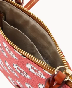 NFL Chiefs Small North South Top Zip Crossbody