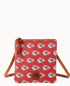 NFL Chiefs Small North South Top Zip Crossbody