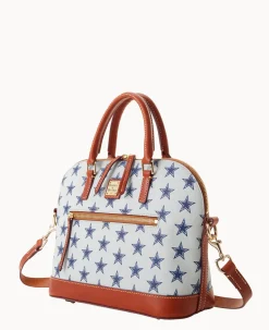 NFL Cowboys Domed Zip Satchel