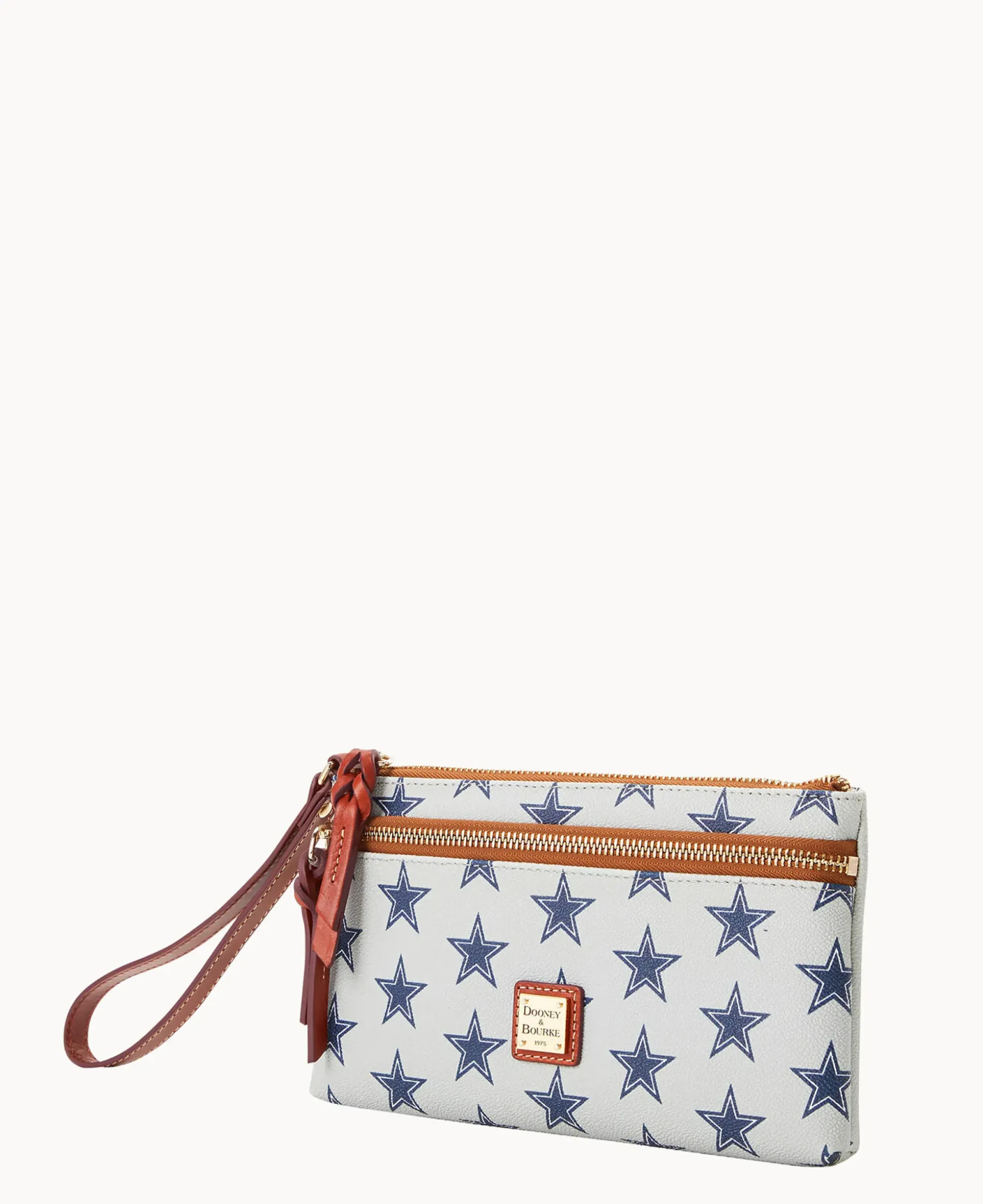 NFL Cowboys Double Zip Wristlet